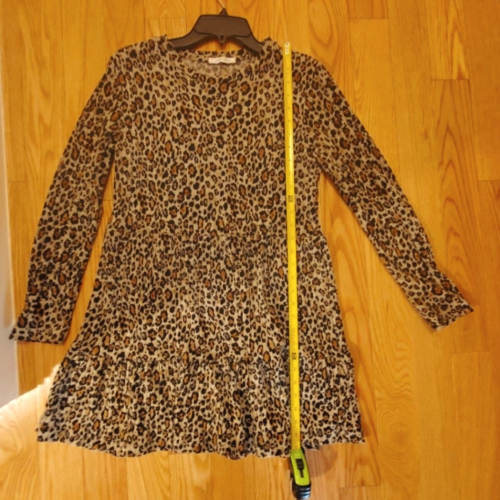 Animal Print tiered tunic